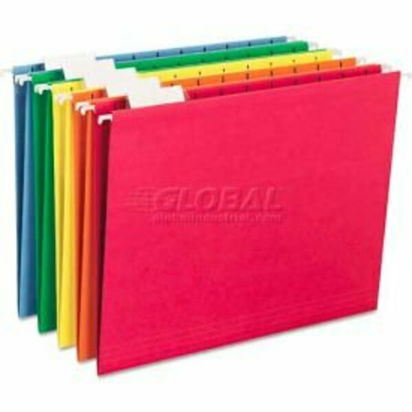 Smead FOLDER, HNG, LTR25/BX1/5AST, 25PK 64059